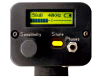 Scale is in calibrated decibels traceable to NIST